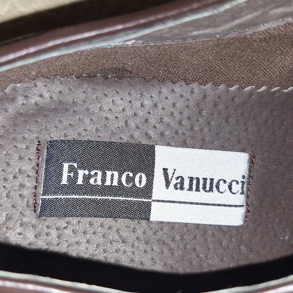 A pair of Franco Vanucci brown suede men\'s loafers in a size 10.5. EUC. main image 10